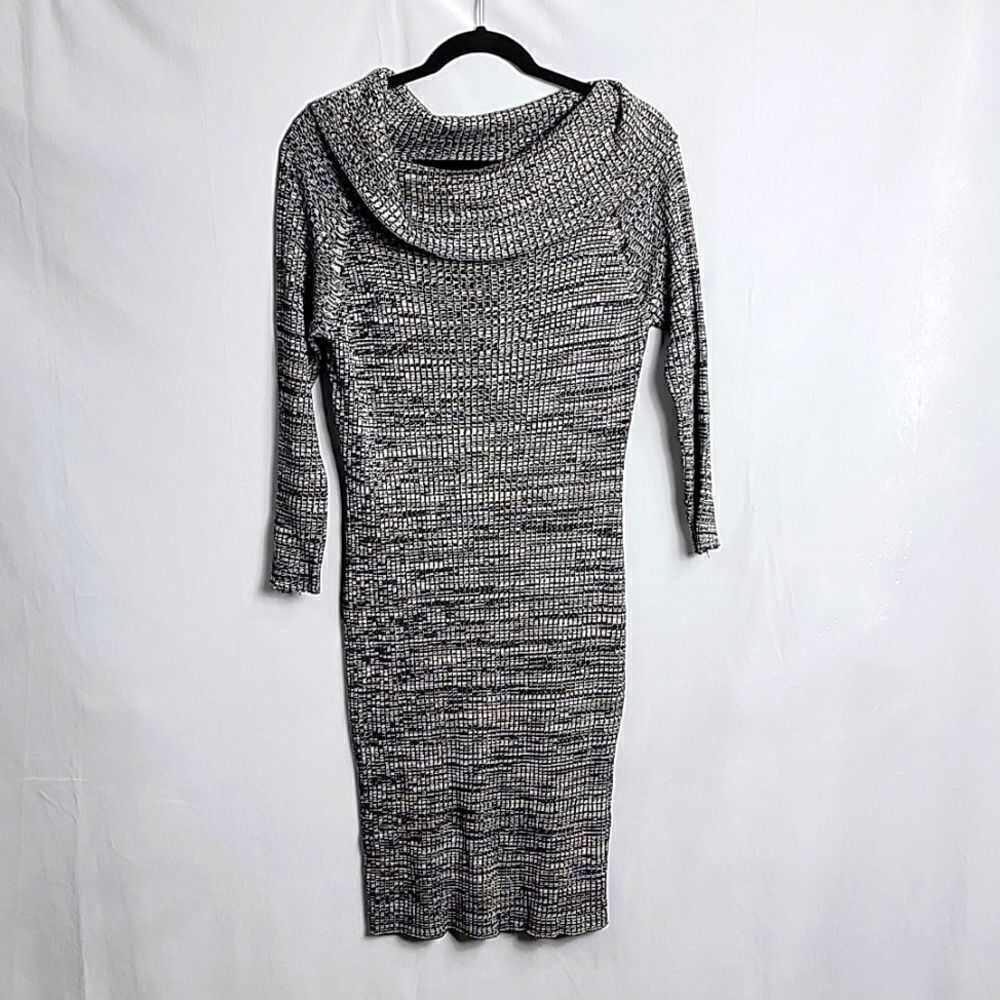 SAY WHAT.. black and white dress..